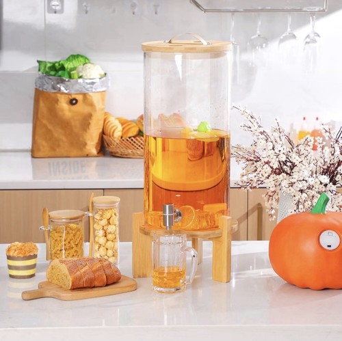 10l glass beverage dispenser - beverage,