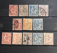French Stamps 1900-02 Mouchon