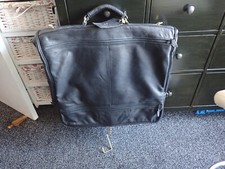 AMAZING HARRODS MENS LEATHER SUIT CARRIER - TOP OF THE RANGE QUALITY