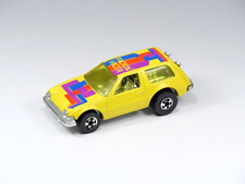 HOT WHEELS - Packing Pacer - Yellow - Blackwalls BW - Mint - Vintage