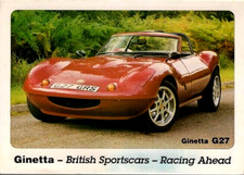 Ginetta G27 Mid 1990s UK Market Foldout Sales Brochure 
