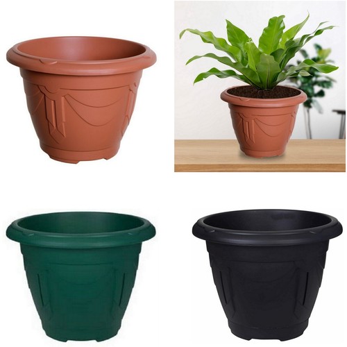 Round venetian planter plant - round,