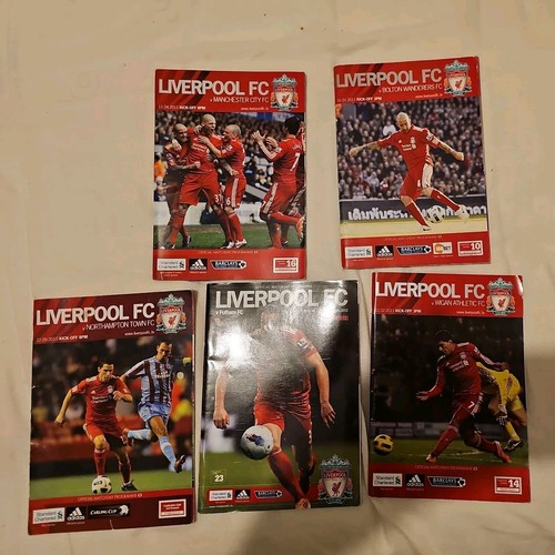 Liverpool programmes bundle - liverpool,
