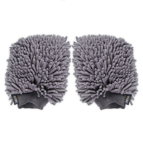 Microfibre car wash mitt - 2x,