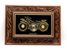 Vintage Wall Clock Hanging BMW R32 Picture Wall Decore Framed