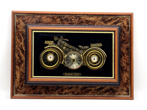 Vintage wall clock hanging bmw - vintage,