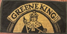 Greene King IPA Vintage Beer Mat Towels Pub and Bar Accessory