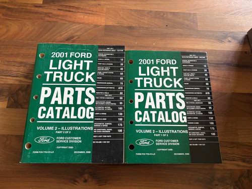 2001 ford truck parts catalog - 2001,