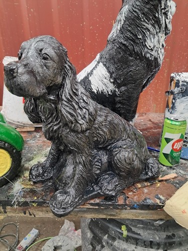 Spaniel dog mould - mould, and