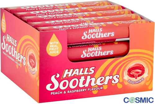 Halls soothers peach - halls,