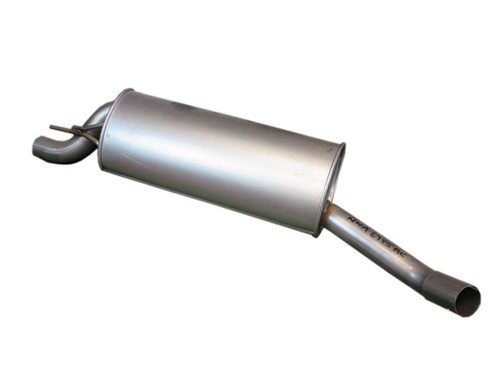 Left rear exhaust silencer - left,