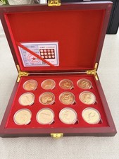 Lot Of 12 Chinese Lunar