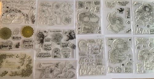 Clear cling stamps cardmaking - clear,