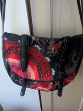 Desigual Women's Bag In Black, Red and Pink Tones New Without Tags