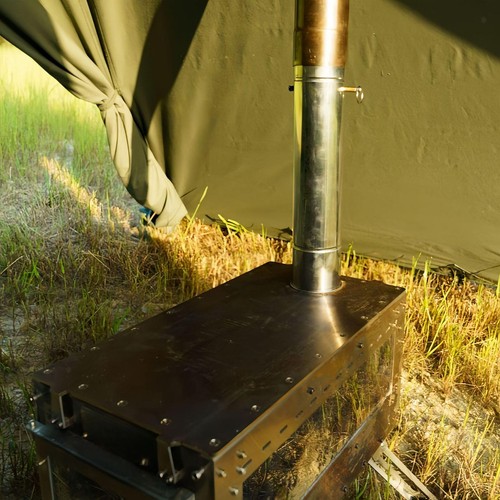 Stovepipe with damper - stovepipe,