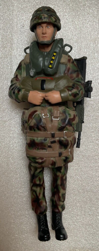 Armed forces paratrooper - armed,