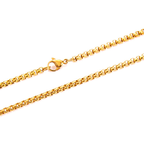 3mm round box rolo - 3mm,