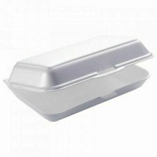 10 X QUALITY WHITE POLYSTYRENE
