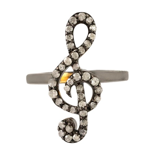 18k gold 925 silver pave - 18k,