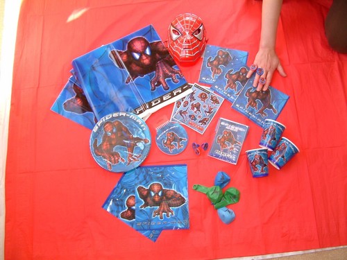 Spiderman party supplies - spiderman,