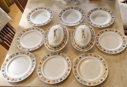 Beautiful antique dinner set - beautiful,