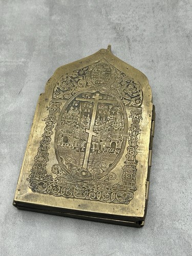 Antique russian orthodox brass - russian,