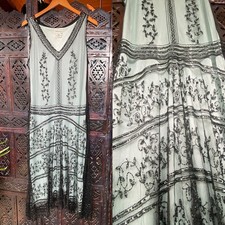 Stenay Beaded Drop Waist Gown