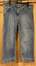 Tu - Sainsbury’s Ladies Cropped Demin Jeans Size 14