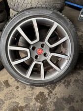 1x FIAT PUNTO ABARTH ALLOY WHEEL 4x100 7J X 17H2-39 With 215/45/17 Tyre 6.3mm