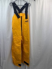 Musto Sailing Yachting Salopettes Yellow Size S Excellent Condition