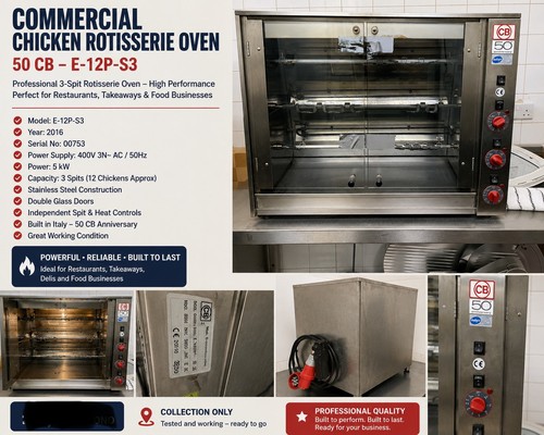 Commercial chicken rotisserie - chicken,