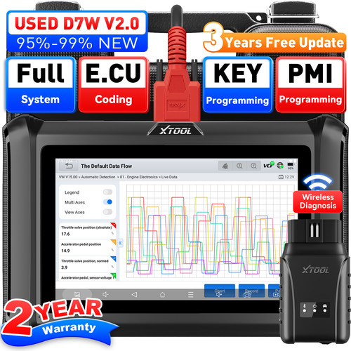 Used xtool d7w obd2 - used, v2.0