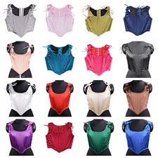 Satin Corset Tops Women