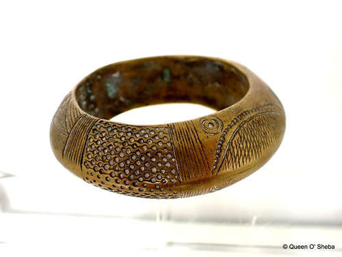 African bangle antique - antique, tribal