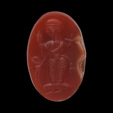 Genuine Roman Agate Intaglio, Unique Statement Jeweller, Ancient Roman Art Gift