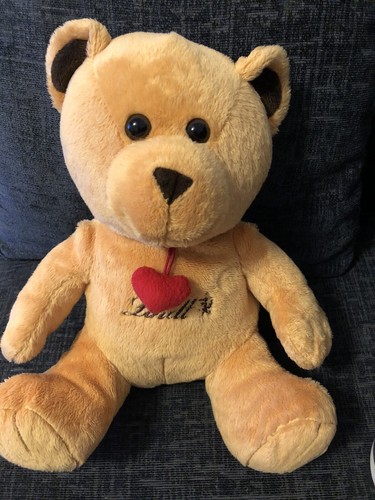 Lindt teddy bear red - teddy, ribbon