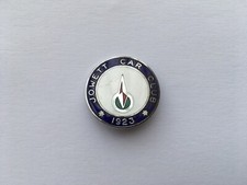 C1960s-70s VINTAGE JOWETT CAR CLUB ENAMEL PIN BADGE
