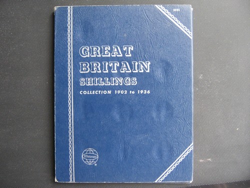 Whitman shillings 1902 1936 - whitman,