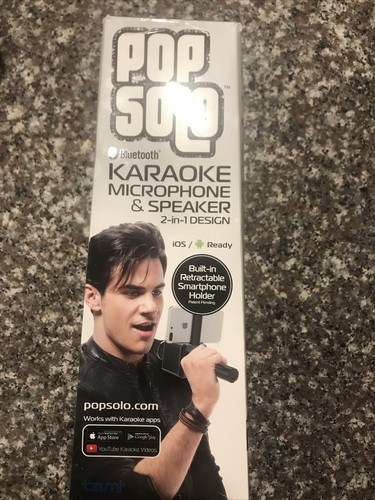 Pop solo bluetooth karaoke - pop,