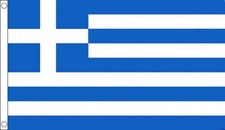 GREECE FLAG 5' x 3' Greek