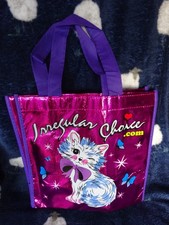 Irregular Choice Tote/Gift Bag - Pink Shiny Foil Small Size