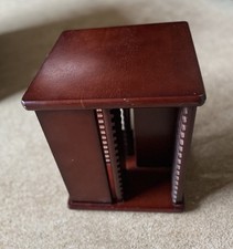 Solid Wooden Rotating CD