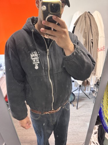 Stussy canvas work jacket size - canvas,