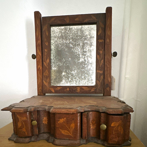 Dark wood brown dressing - dark,