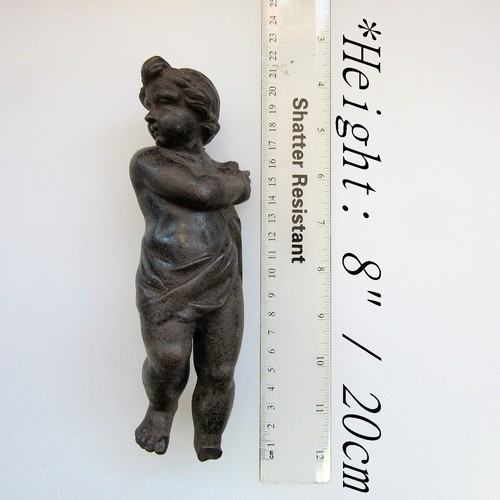 Reclaimed cast iron cherub - reclaimed,