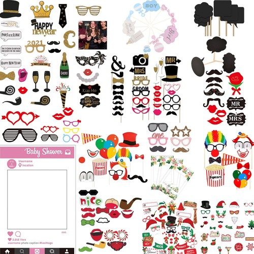 Photo booth props - photo, frame