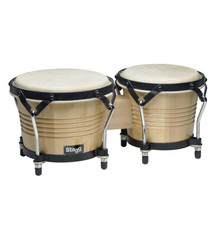 Stagg Latin Wood Bongo Set