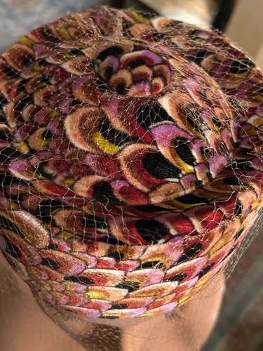 Vintage art deco hat - art,