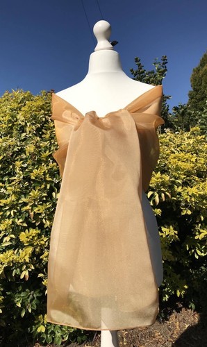 New camel organza - new,