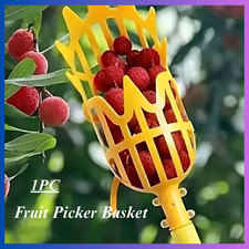 Fruit Picker Basket Head Long Handle  Apple & Fruit Picker